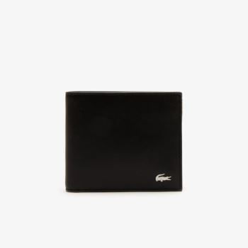 Lacoste Fitzgerald Leather Wallet And Card Holder Set - Doplňky Pánské Černé | CZ-giVhKa